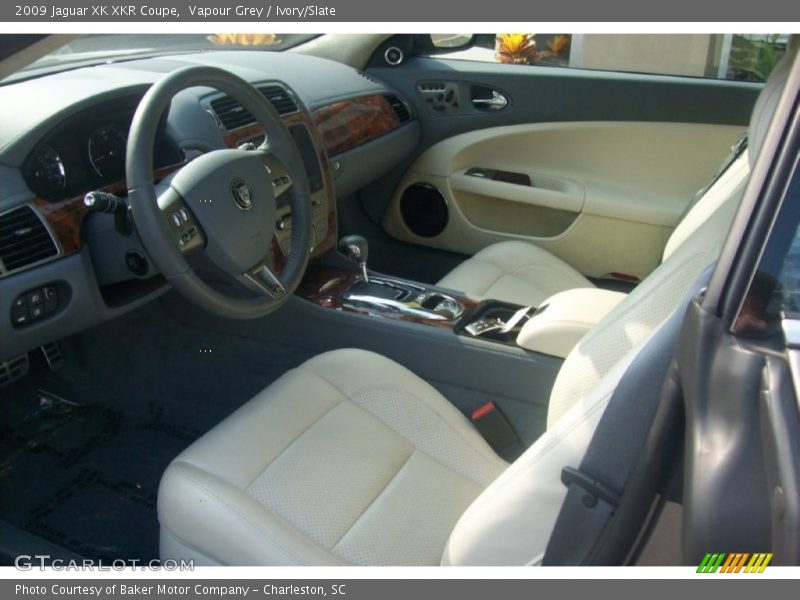 Ivory/Slate Interior - 2009 XK XKR Coupe 