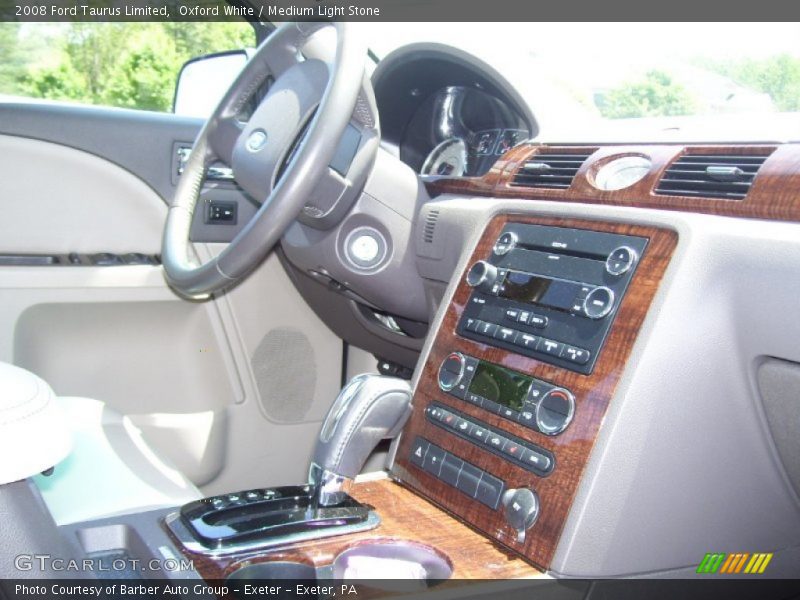 Oxford White / Medium Light Stone 2008 Ford Taurus Limited