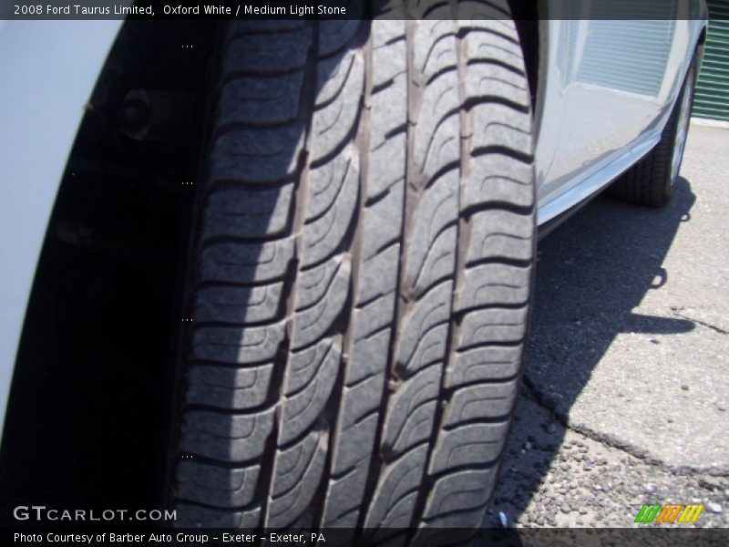Oxford White / Medium Light Stone 2008 Ford Taurus Limited