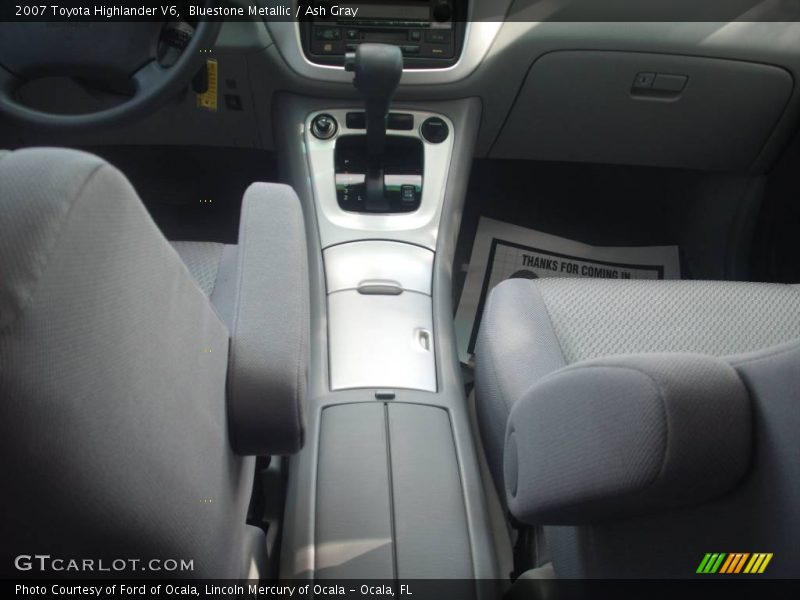 Bluestone Metallic / Ash Gray 2007 Toyota Highlander V6