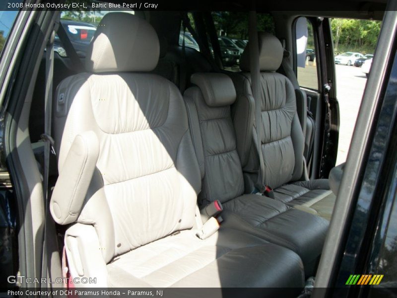 Baltic Blue Pearl / Gray 2008 Honda Odyssey EX-L