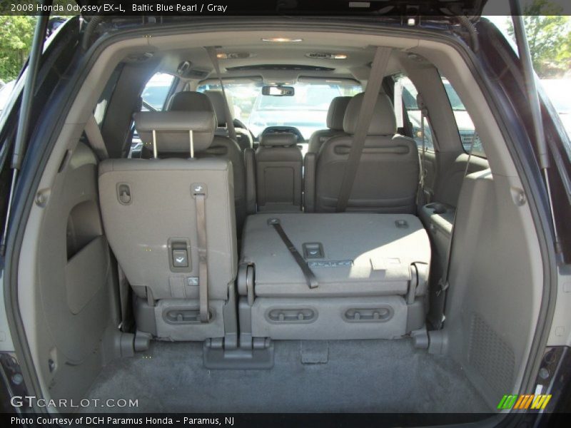 Baltic Blue Pearl / Gray 2008 Honda Odyssey EX-L