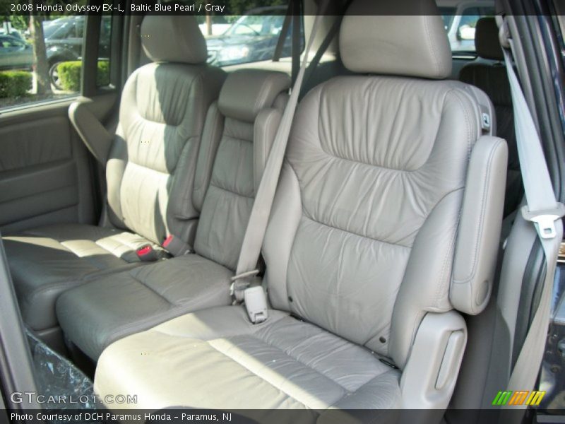 Baltic Blue Pearl / Gray 2008 Honda Odyssey EX-L