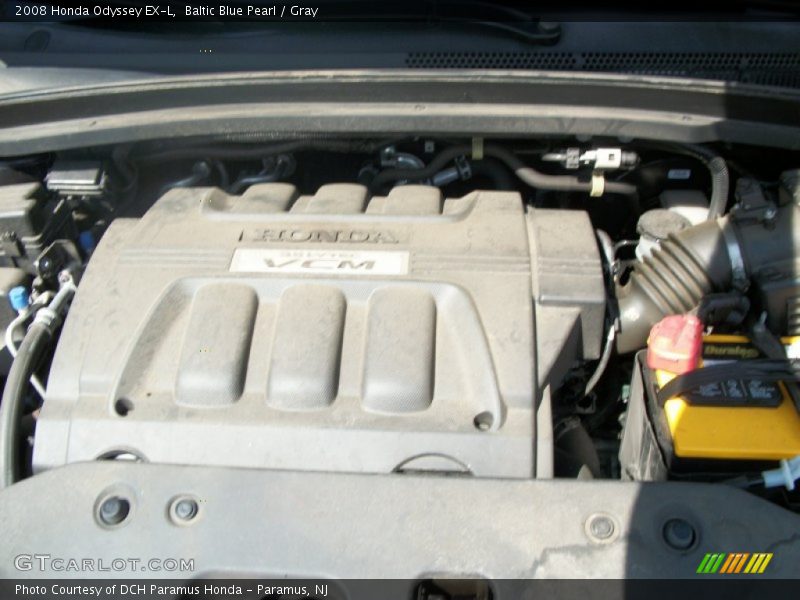 Baltic Blue Pearl / Gray 2008 Honda Odyssey EX-L