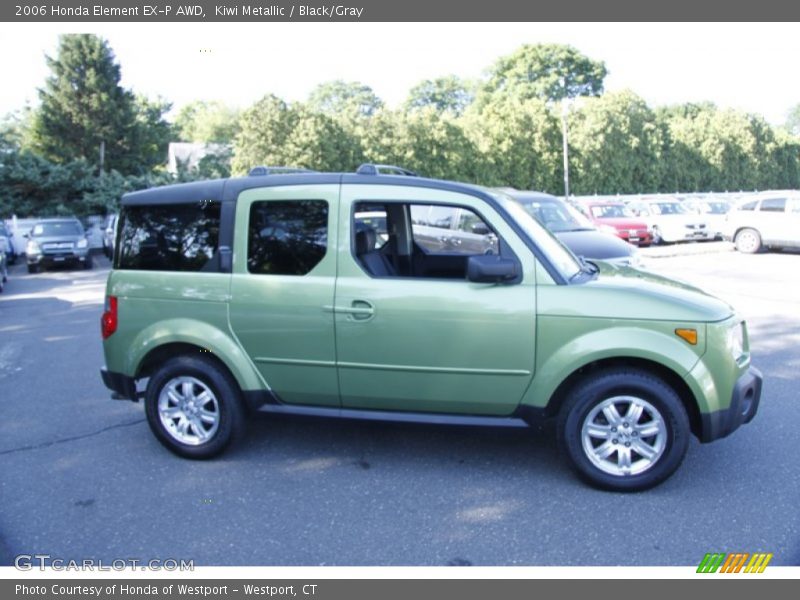 Kiwi Metallic / Black/Gray 2006 Honda Element EX-P AWD