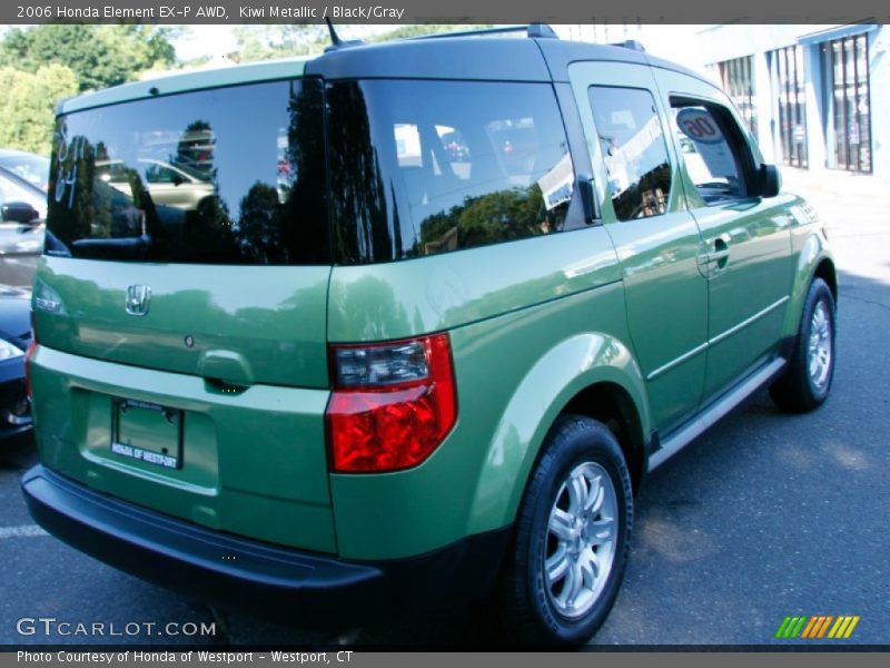 Kiwi Metallic / Black/Gray 2006 Honda Element EX-P AWD