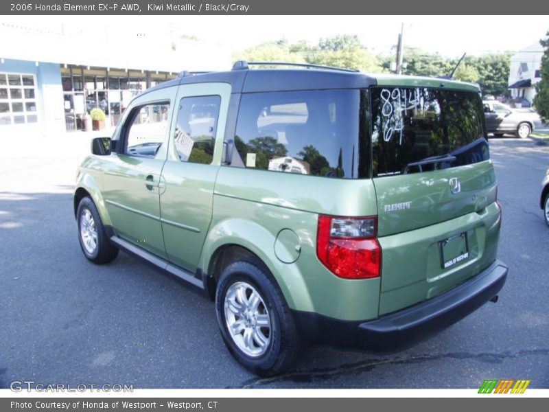 Kiwi Metallic / Black/Gray 2006 Honda Element EX-P AWD