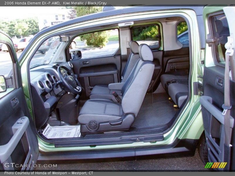 Kiwi Metallic / Black/Gray 2006 Honda Element EX-P AWD