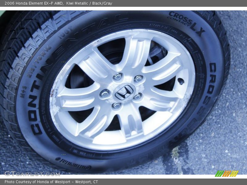 Kiwi Metallic / Black/Gray 2006 Honda Element EX-P AWD