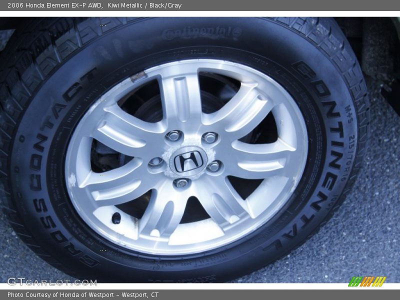 Kiwi Metallic / Black/Gray 2006 Honda Element EX-P AWD