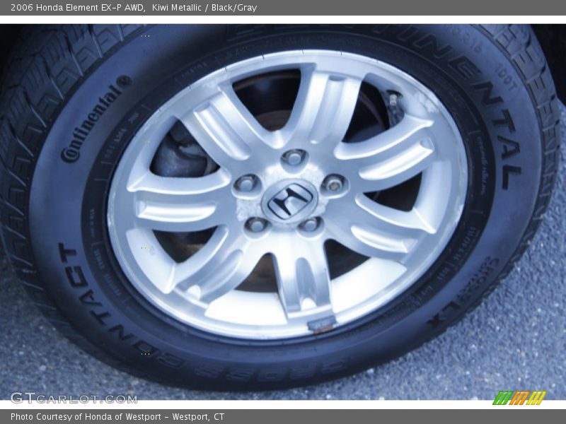 Kiwi Metallic / Black/Gray 2006 Honda Element EX-P AWD