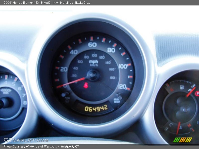 Kiwi Metallic / Black/Gray 2006 Honda Element EX-P AWD