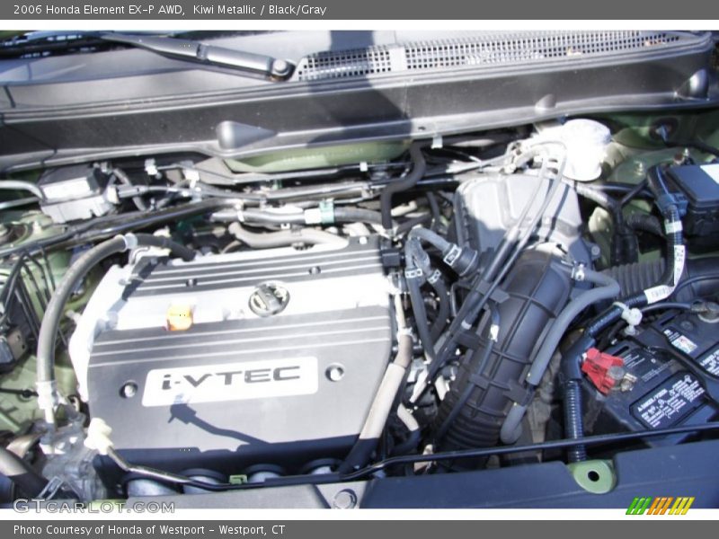 Kiwi Metallic / Black/Gray 2006 Honda Element EX-P AWD