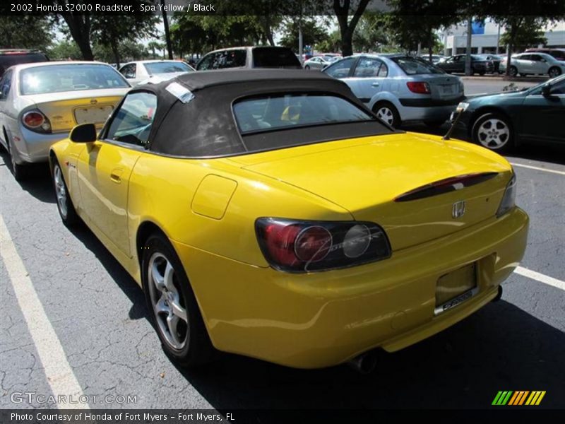  2002 S2000 Roadster Spa Yellow