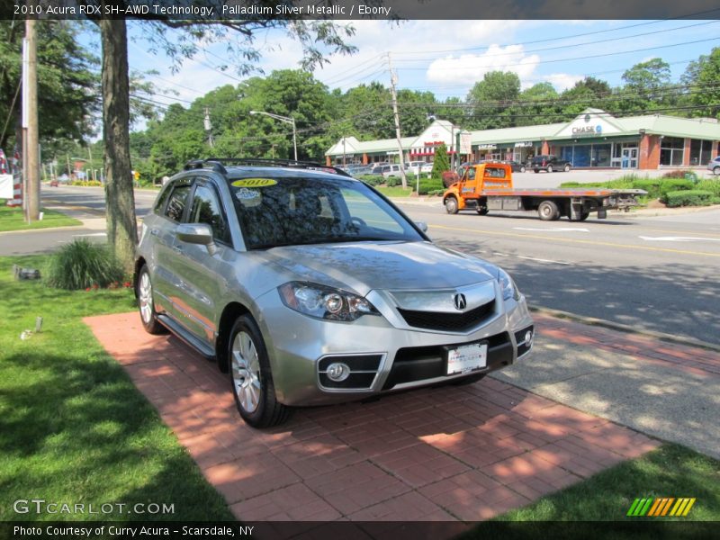Palladium Silver Metallic / Ebony 2010 Acura RDX SH-AWD Technology