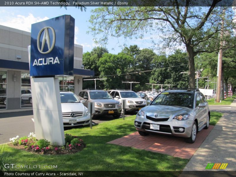 Palladium Silver Metallic / Ebony 2010 Acura RDX SH-AWD Technology