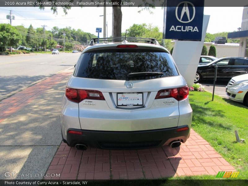 Palladium Silver Metallic / Ebony 2010 Acura RDX SH-AWD Technology