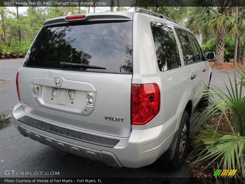 Starlight Silver Metallic / Gray 2003 Honda Pilot EX 4WD