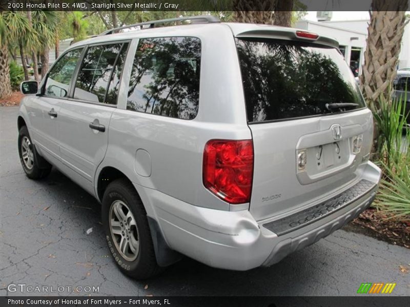 Starlight Silver Metallic / Gray 2003 Honda Pilot EX 4WD