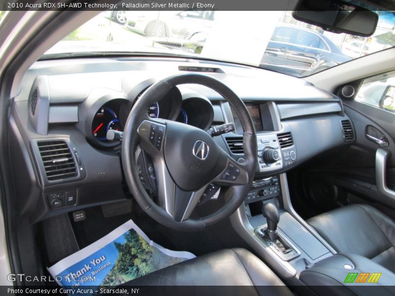 Palladium Silver Metallic / Ebony 2010 Acura RDX SH-AWD Technology