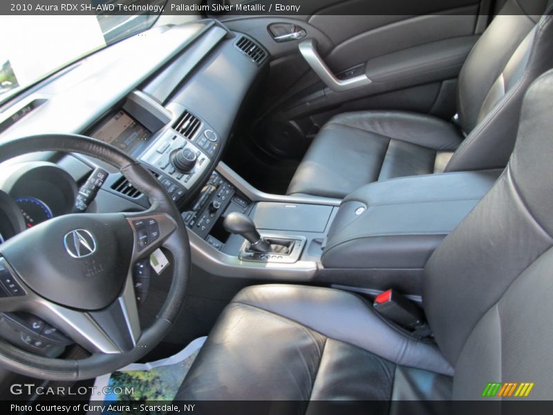 Palladium Silver Metallic / Ebony 2010 Acura RDX SH-AWD Technology