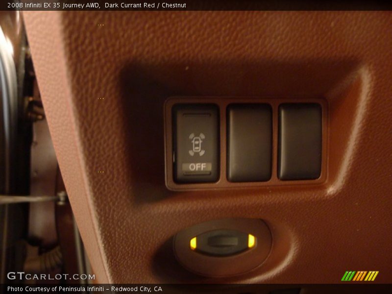 Controls of 2008 EX 35 Journey AWD