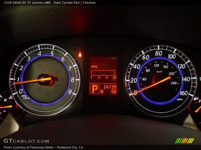 2008 EX 35 Journey AWD 35 Journey AWD Gauges