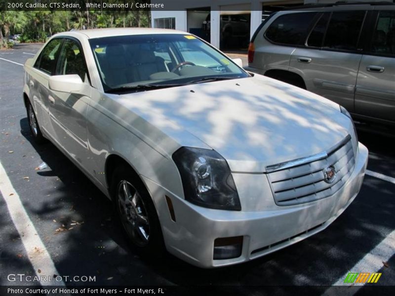 White Diamond / Cashmere 2006 Cadillac CTS Sedan