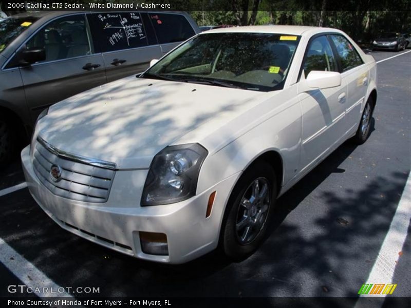 White Diamond / Cashmere 2006 Cadillac CTS Sedan