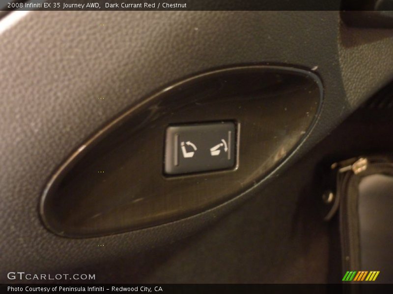 Controls of 2008 EX 35 Journey AWD