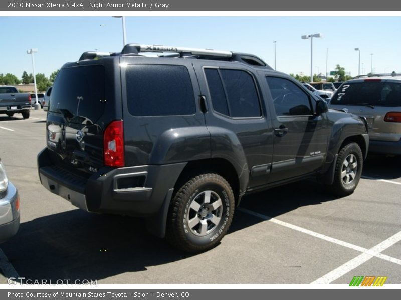 Night Armor Metallic / Gray 2010 Nissan Xterra S 4x4