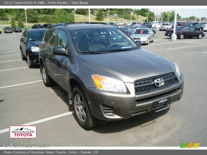Pyrite Metallic / Sand Beige 2010 Toyota RAV4 I4 4WD