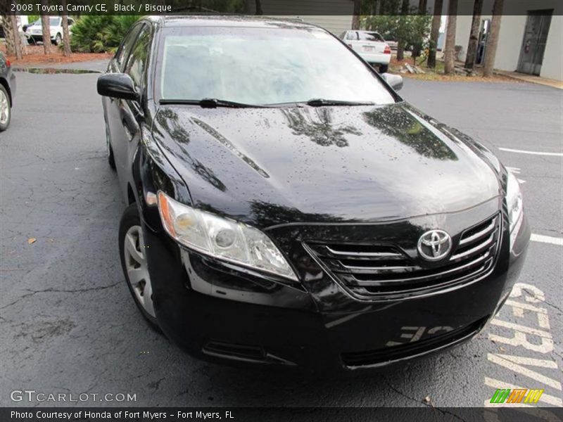 Black / Bisque 2008 Toyota Camry CE