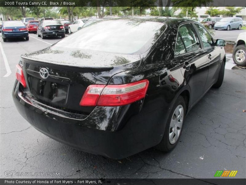 Black / Bisque 2008 Toyota Camry CE