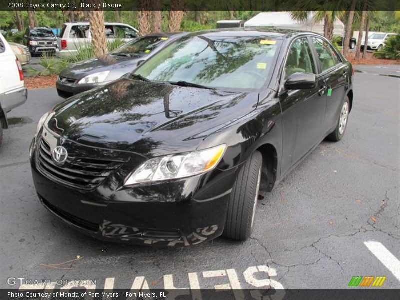 Black / Bisque 2008 Toyota Camry CE