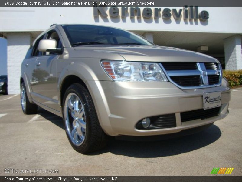 Light Sandstone Metallic / Dark Slate Gray/Light Graystone 2009 Dodge Journey R/T
