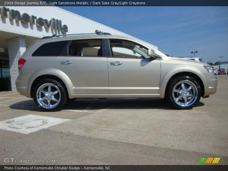 Light Sandstone Metallic / Dark Slate Gray/Light Graystone 2009 Dodge Journey R/T
