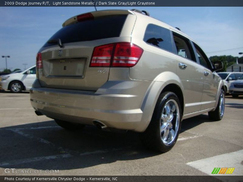 Light Sandstone Metallic / Dark Slate Gray/Light Graystone 2009 Dodge Journey R/T