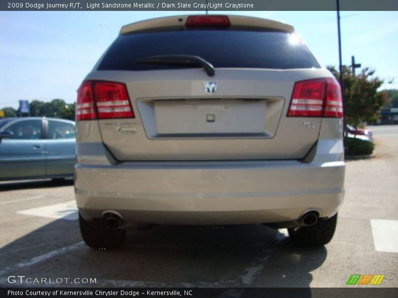 Light Sandstone Metallic / Dark Slate Gray/Light Graystone 2009 Dodge Journey R/T