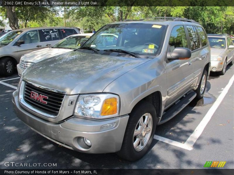 Pewter Metallic / Light Oak 2002 GMC Envoy SLT 4x4