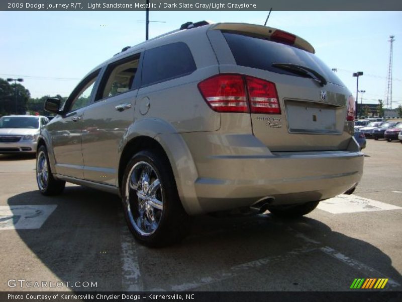 Light Sandstone Metallic / Dark Slate Gray/Light Graystone 2009 Dodge Journey R/T