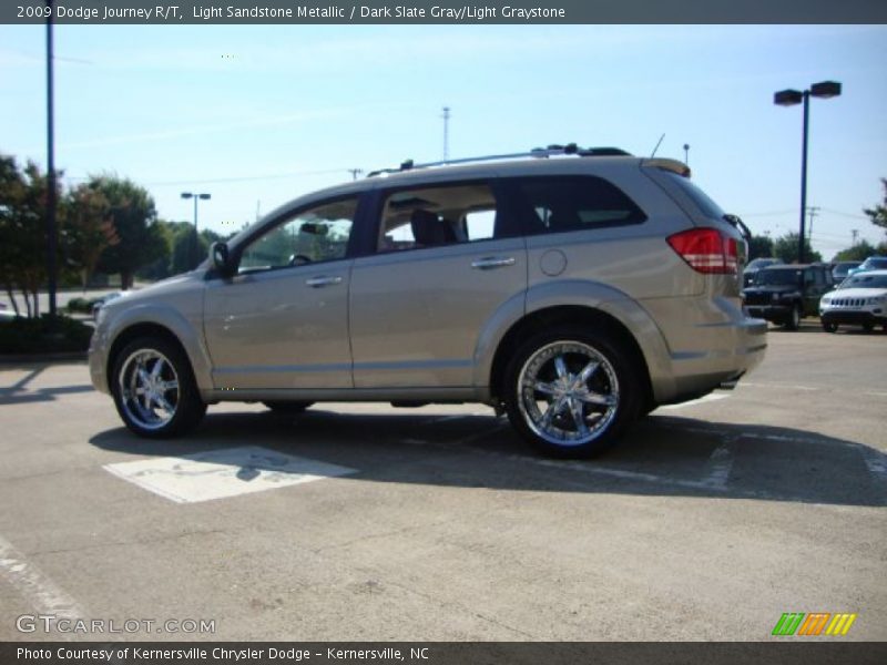 Light Sandstone Metallic / Dark Slate Gray/Light Graystone 2009 Dodge Journey R/T