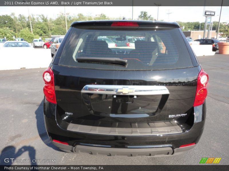 Black / Light Titanium/Jet Black 2011 Chevrolet Equinox LS AWD