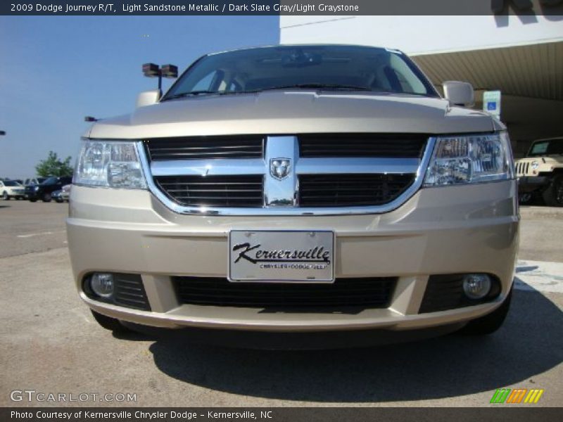Light Sandstone Metallic / Dark Slate Gray/Light Graystone 2009 Dodge Journey R/T