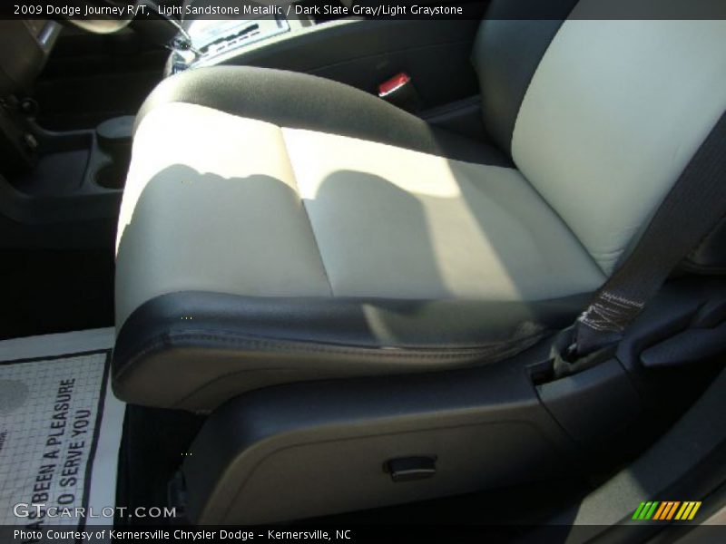 Light Sandstone Metallic / Dark Slate Gray/Light Graystone 2009 Dodge Journey R/T
