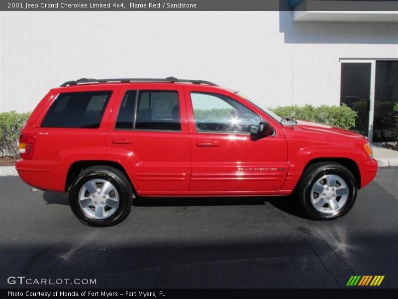  2001 Grand Cherokee Limited 4x4 Flame Red