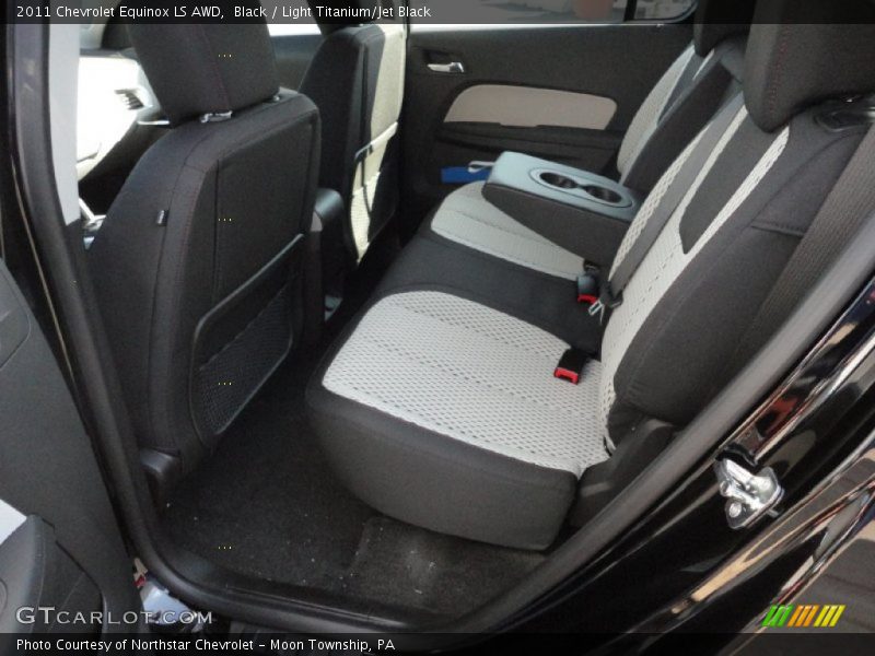 Black / Light Titanium/Jet Black 2011 Chevrolet Equinox LS AWD