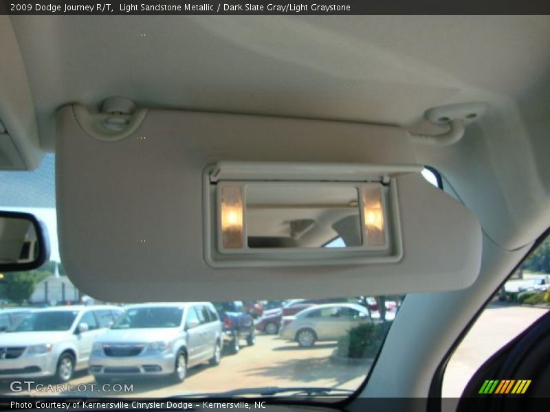 Light Sandstone Metallic / Dark Slate Gray/Light Graystone 2009 Dodge Journey R/T