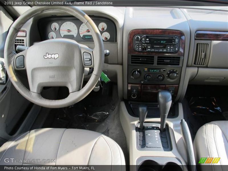  2001 Grand Cherokee Limited 4x4 Sandstone Interior