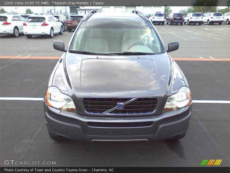 Titanium Gray Metallic / Taupe 2005 Volvo XC90 T6 AWD